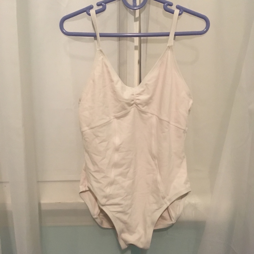 White Degas ballet Leotard